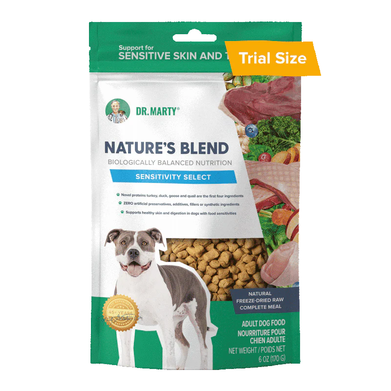 Dr. Marty Nature's Blend Sensitivity Select Freeze-Dried Dog Food