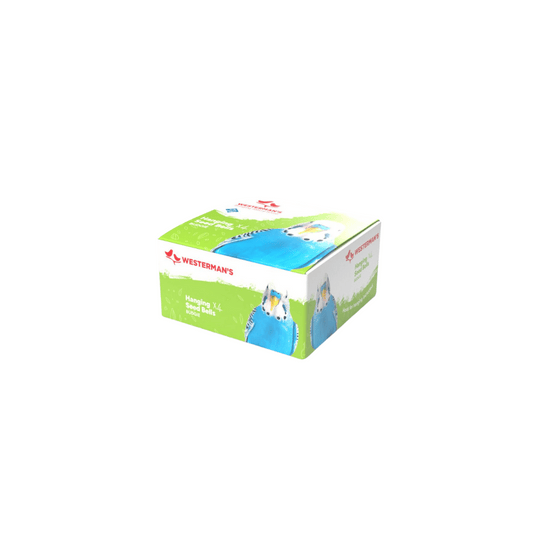 Westermans 4 x Budgie Mini Seed Bell Bird Treats