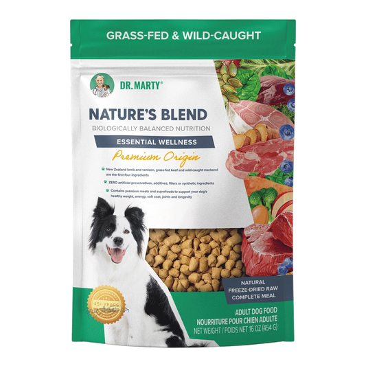 Dr. Marty Nature's Blend Essential Wellness Premium Origin Freeze-Dried Dog Food