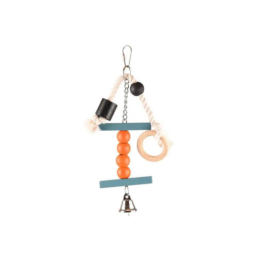 Flamingo Bird Toy Sina Balls and Bell 28cm